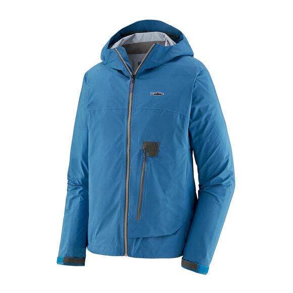 Fishing Jacket Patagonia Ultralight Packable Joya Blue