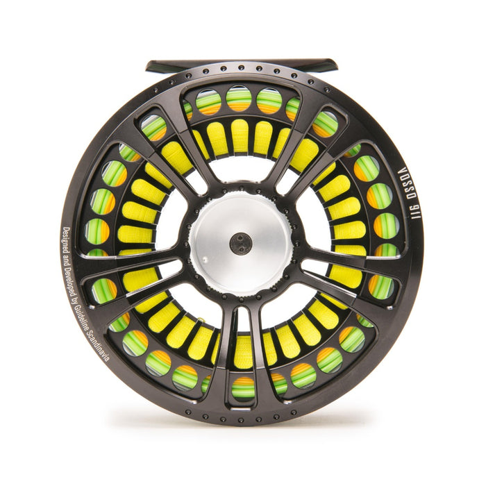 GUIDELINE VOSSO FLY REELS - GLOSSY SLATE BLACK