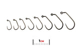 FULLING MILL JIG FORCE BLACK NICKEL BARBLESS