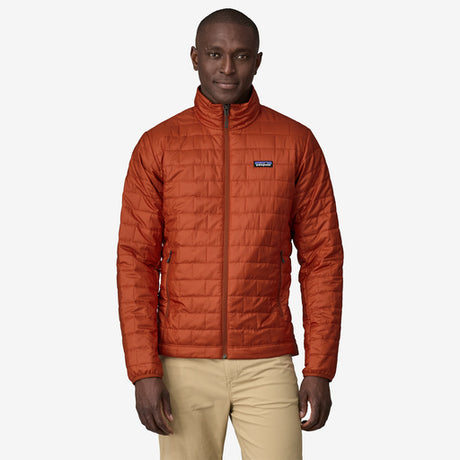 Patagonia Men's Nano Puff® Jacket -  Burnished Red