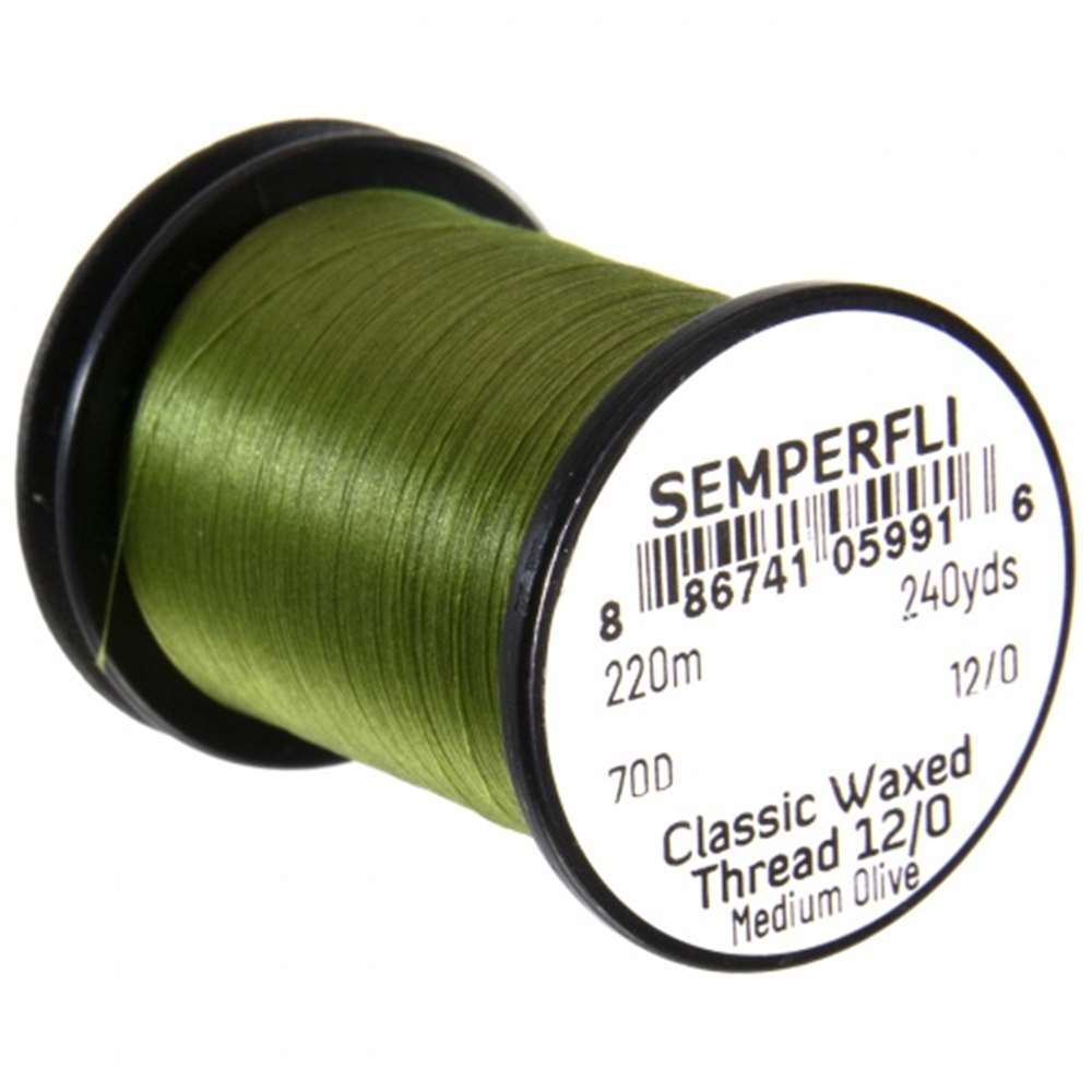 Semperfli Classic Waxed Thread 12/0 240 Yards