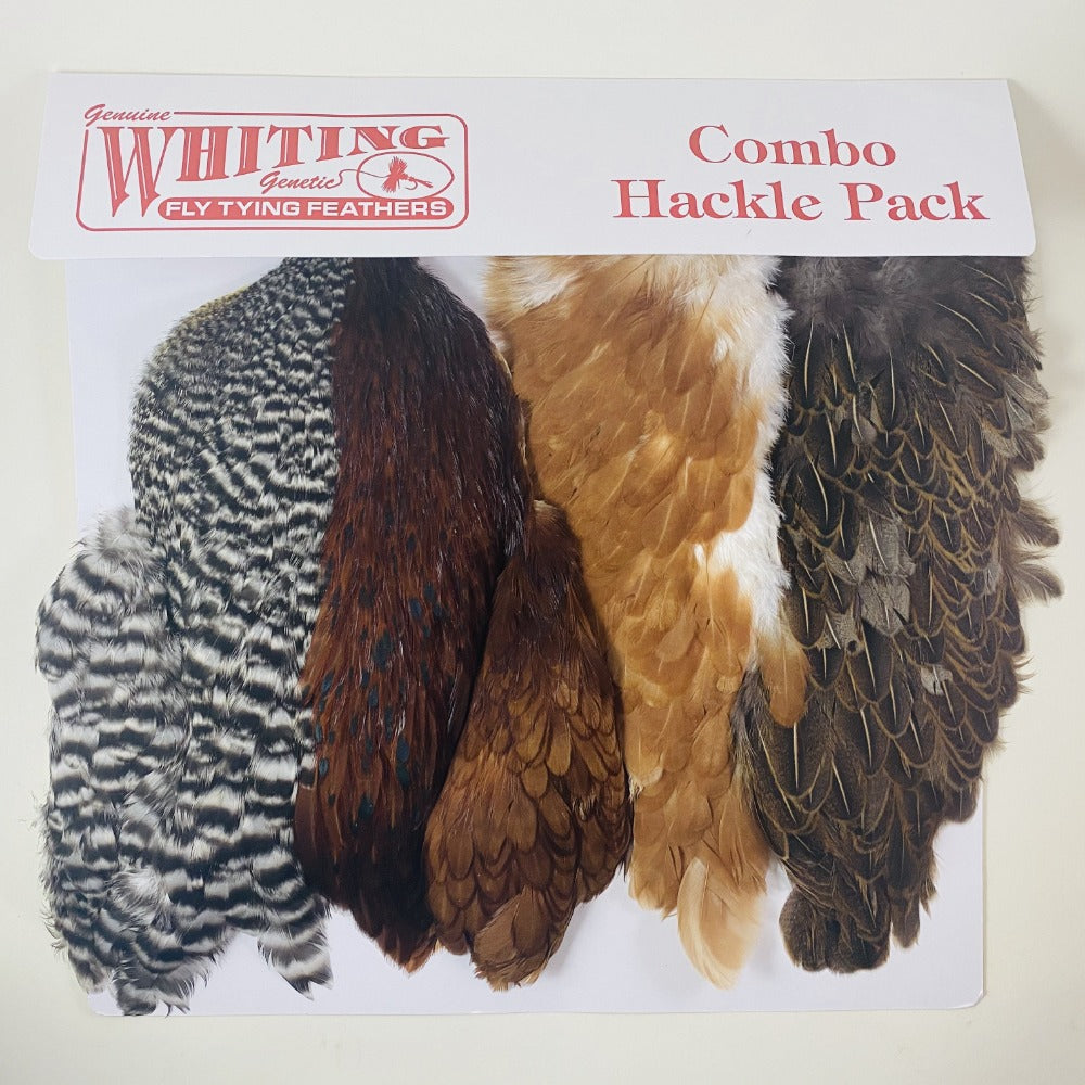 Whiting Farms 100's Saddle Hackle Pack, Fly Tying Materials -  Canada