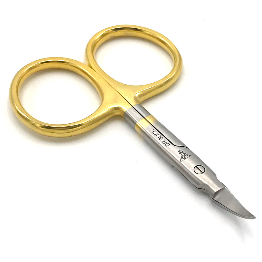 Dr. Slick Arrow Scissors Curved Blade 3.5"