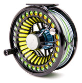 GUIDELINE VOSSO FLY REELS - GLOSSY SLATE BLACK