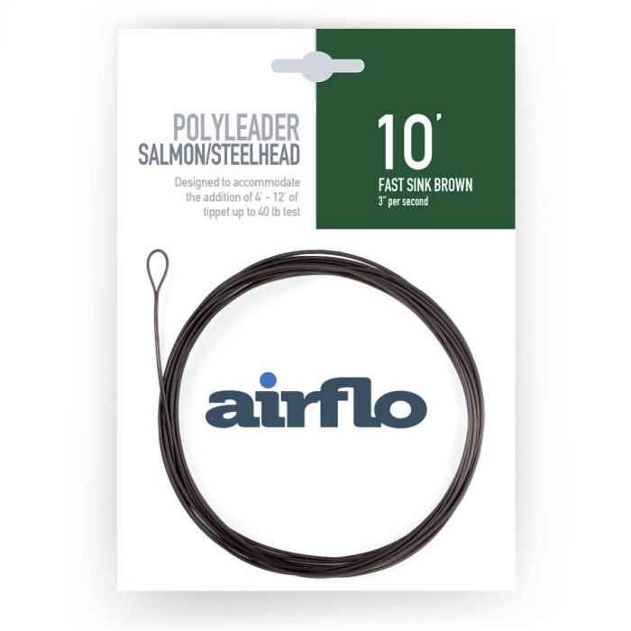 Airflo Salmon Polyleader 10ft - Extra Strong 40lb