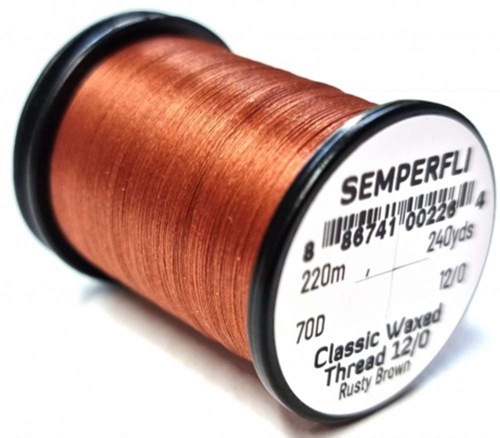 Semperfli Classic Waxed Thread 12/0 240 Yards