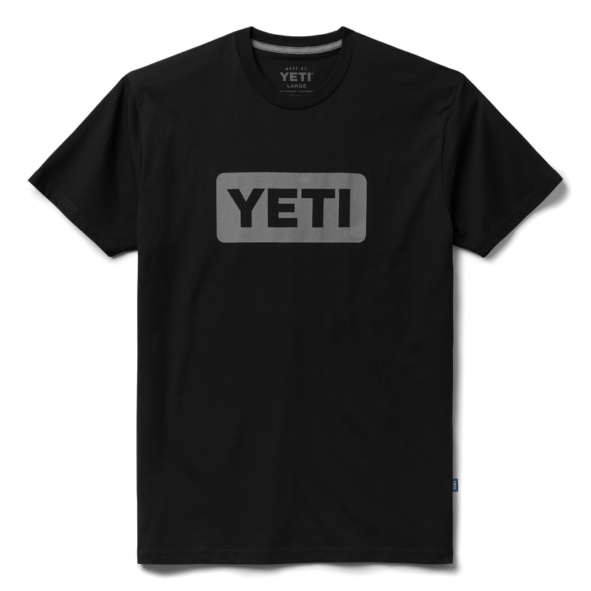 YETI LOGO BADGE PREMIUM SHORT SLEEVE T-SHIRT