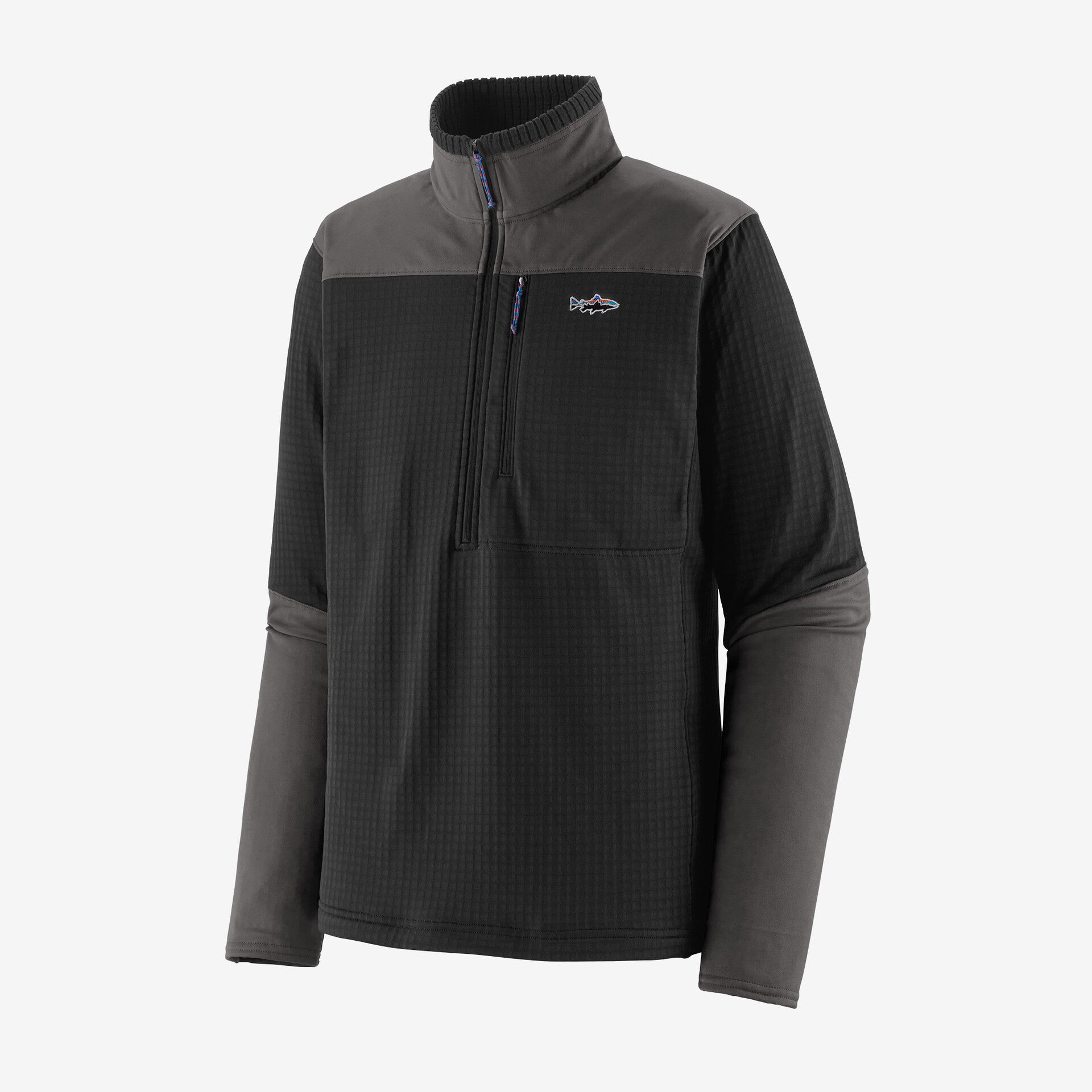 Patagonia Men s Long Sleeved R1 Fitz Roy 1 4 Zip