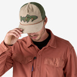 Patagonia Fly Catcher Hat - Casting Logo: Smolder Blue