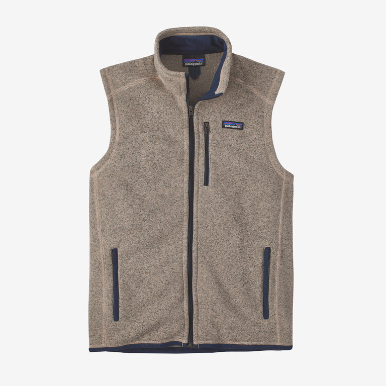 Patagonia Men s Better Sweater Fleece Vest Oar Tan Clonanav Fly Fishing