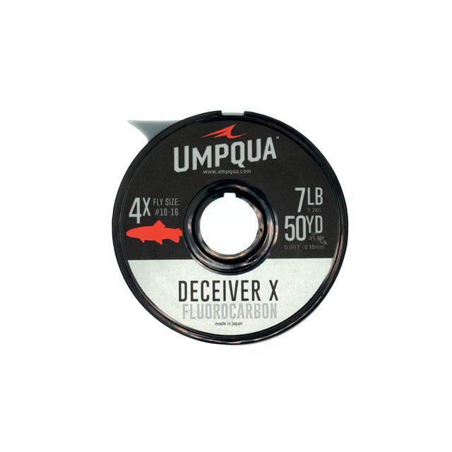 UMPQUA DECEIVER X FLUOROCARBON TIPPET - 50YD