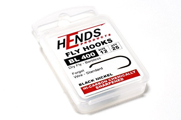 Hends BL400 Dry Fly Hooks Barbless — Clonanav Fly Fishing