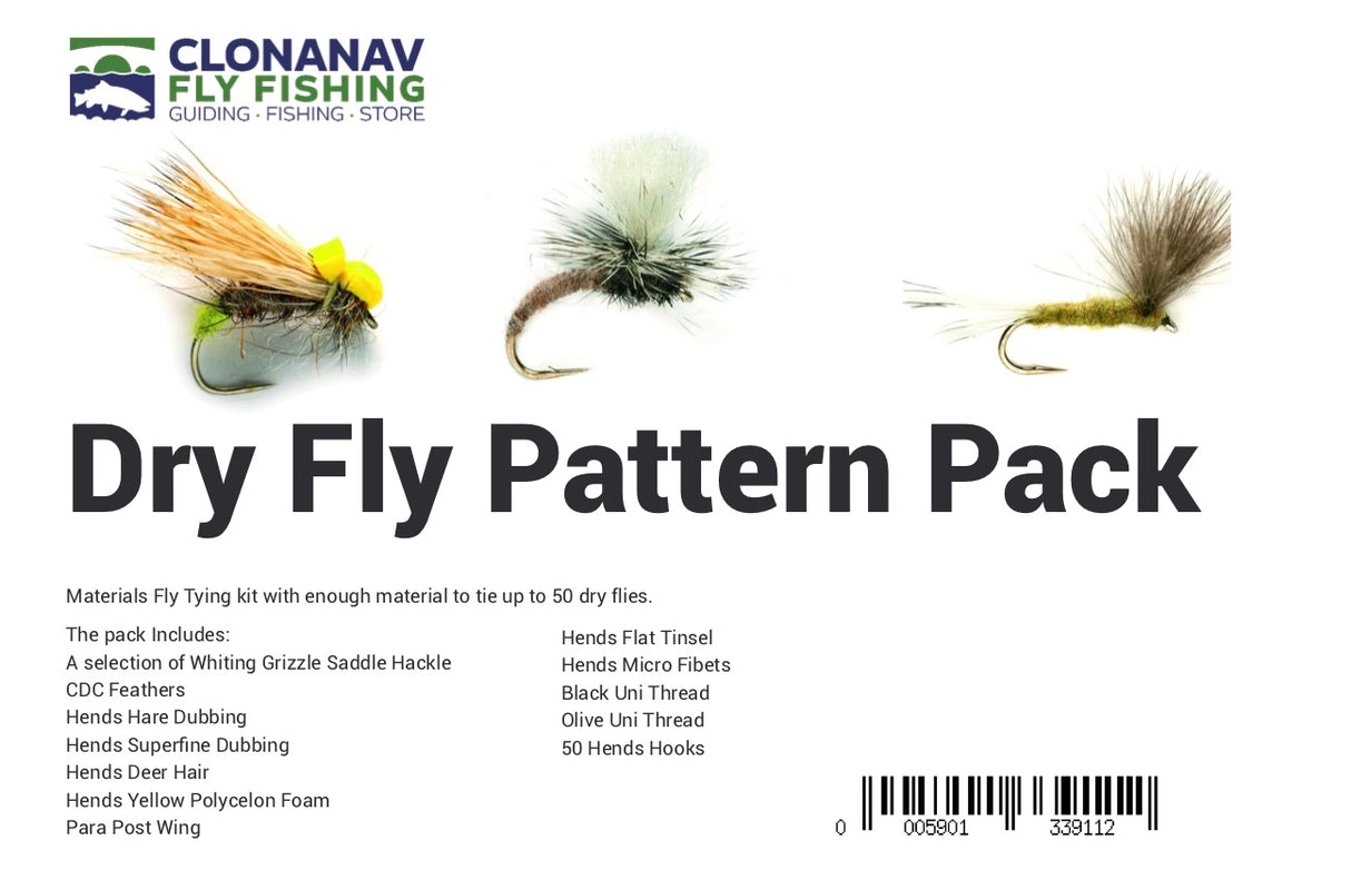 Dry Fly Pattern Pack – Clonanav Fly Fishing