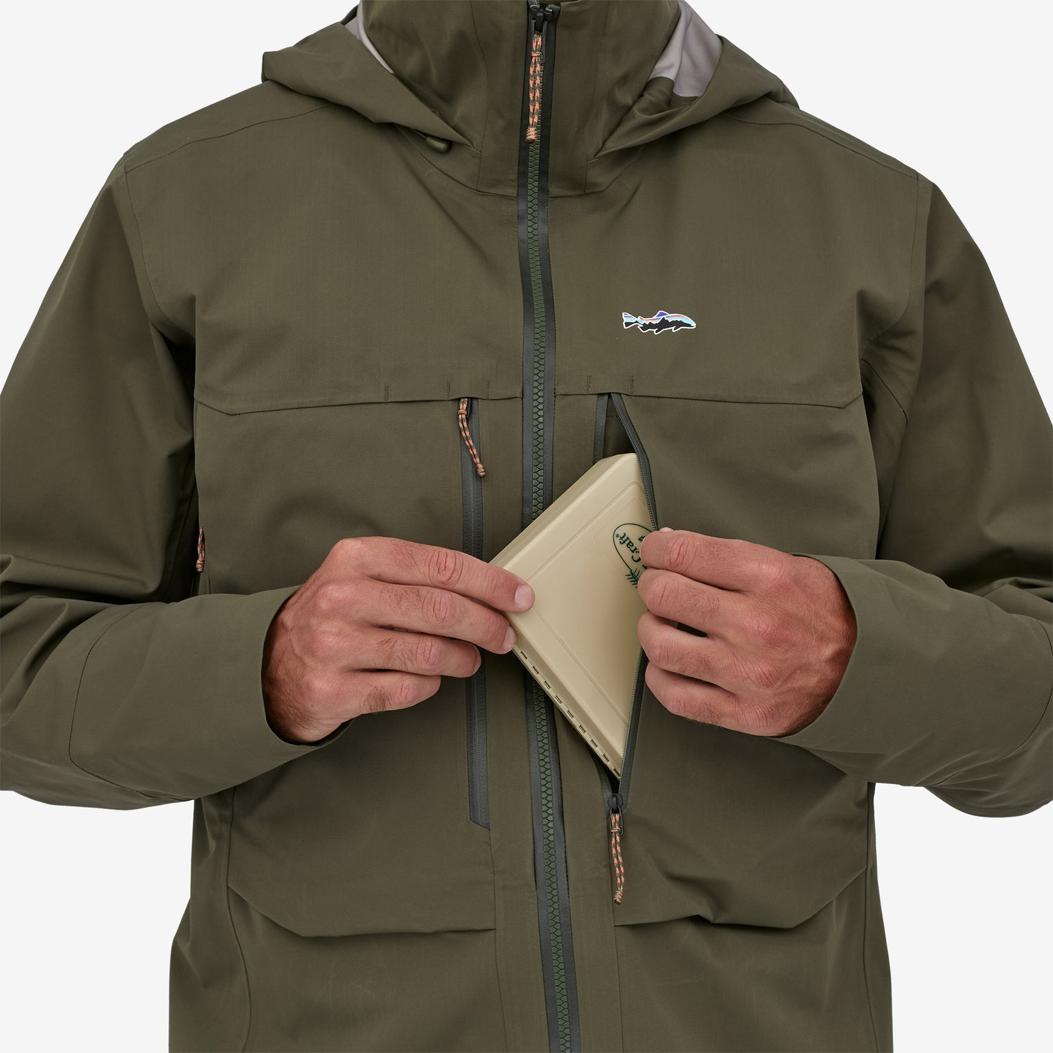 Patagonia wading jacket store clearance