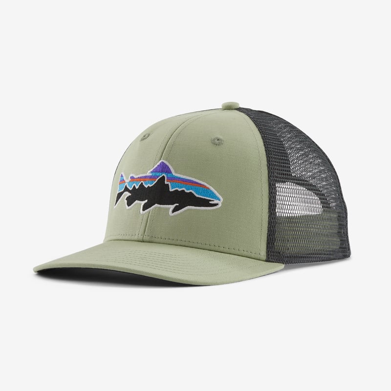 Patagonia green cheap hat