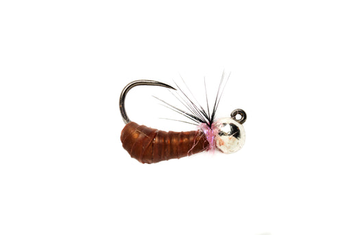 Fulling Mill Croston's Light Olive Quill Jig Barbless Fly